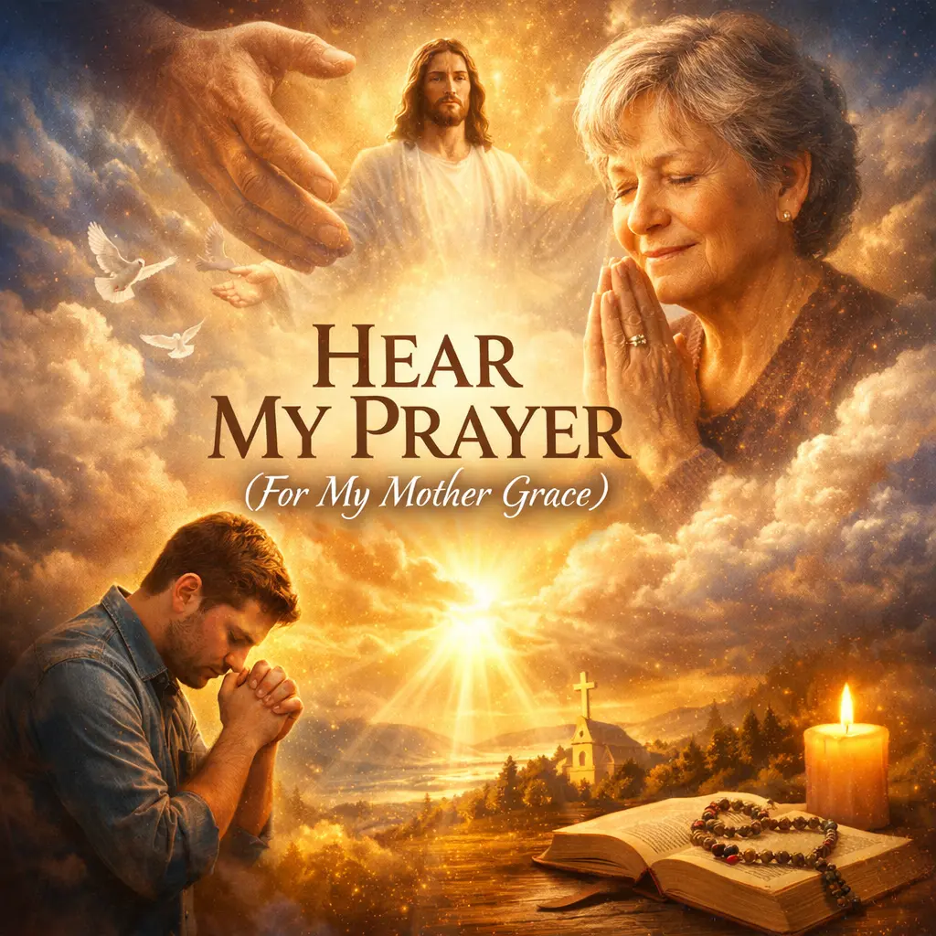 Cover art for a personalized prayer song example